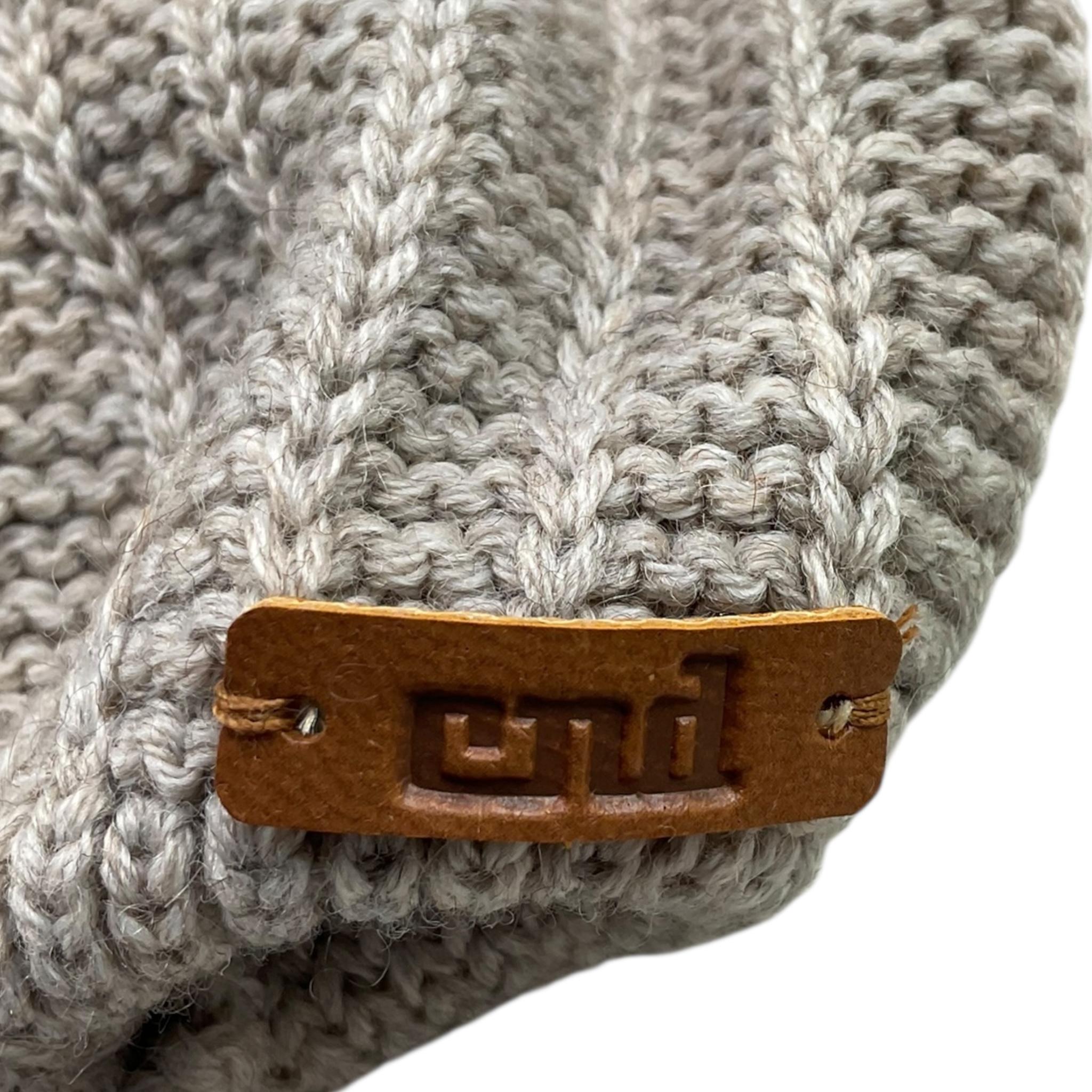 CONDOR cappello tinta unita con pon pon Fango per Neonata 022108 FANGO CONDOR 