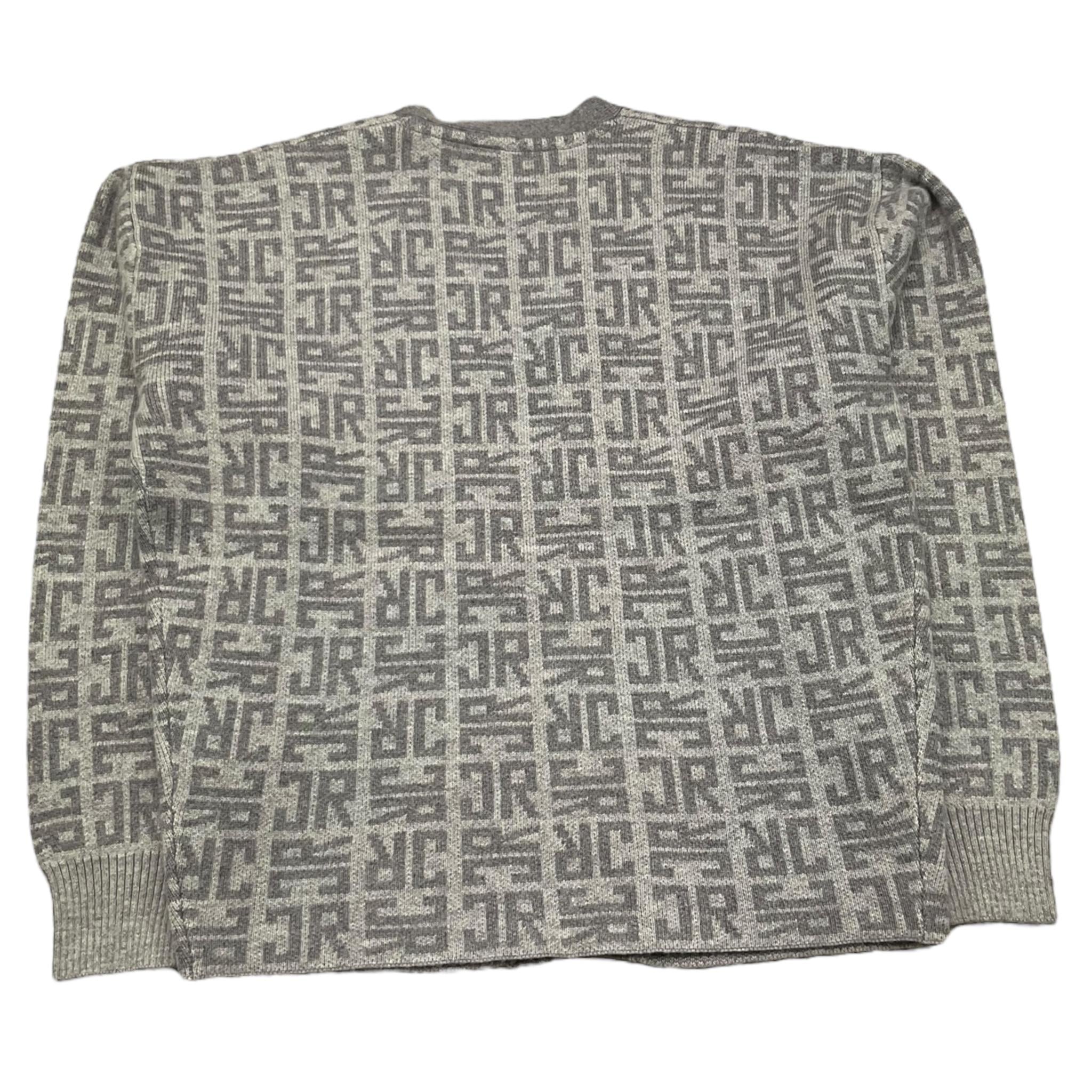 JOHN RICHMOND cardigan tinta unita con stampe logo Grigio per Bambina RGA25230CO GRIGIO JOHN RICHMOND 