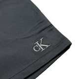 Calvin Klein Short Tinta Unita con Elastico In Vita per Neonata IN0IN00317 NERO CALVIN KLEIN 