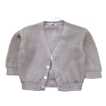 Le Bebe' Cardigan Tinta Unita con Bottoni per Neonato LBB5417 SABBIA LE BEBE' 