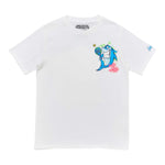 Saint Barth T-Shirt Girocollo Tinta Unita con Stampa  per Bambino CPT BIANCO SAINT BARTH 