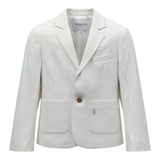 Trussardi Giacca Tinta Unita con Bottoni per Bambino TBP26138GC BIANCO TRUSSARDI 