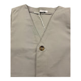 Pype Gilet Tinta Unita per Bambino JILET GRIGIO PYPE 