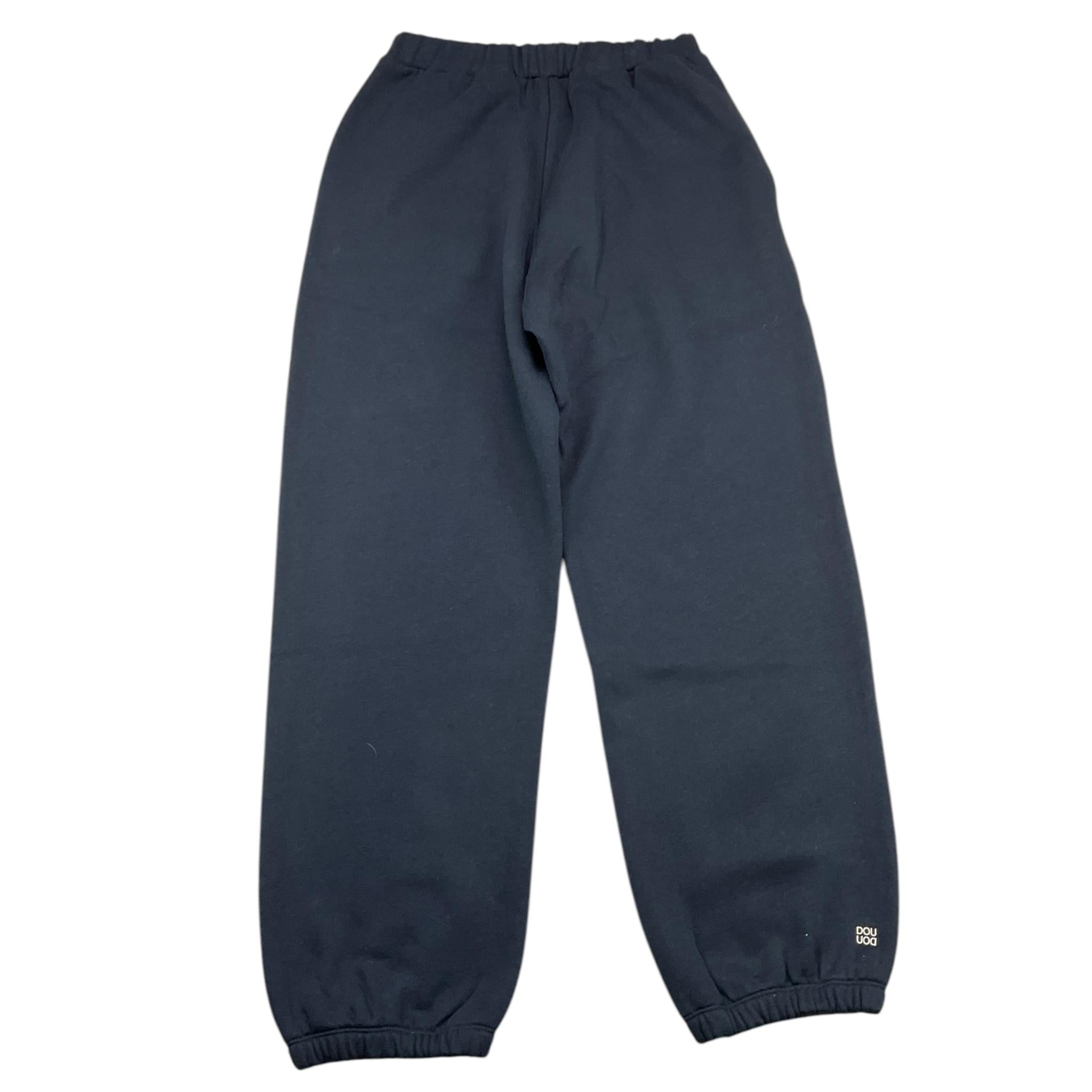 DOU DOU pantalone tuta tinta unita Blu per Bambino DV6P30 BLU DOU DOU 