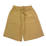 Never Too Bermuda Tinta Unita con Elastico In Vita per Bambino NT1675B BEIGE NEVER TOO 