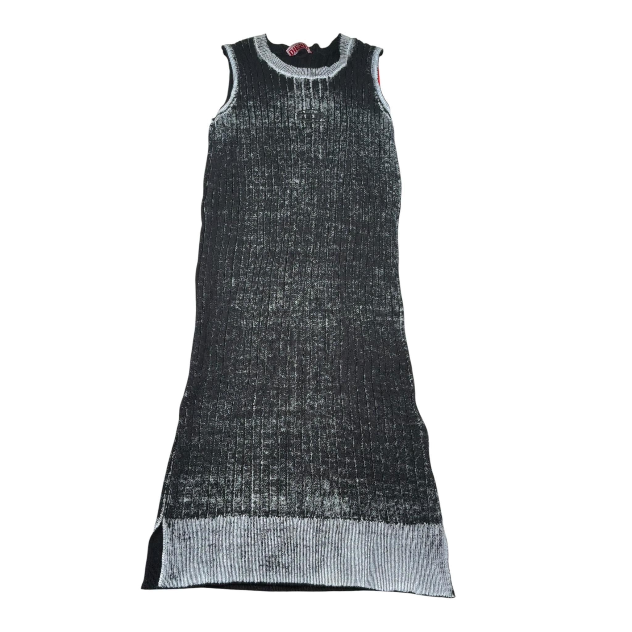 Diesel Abito Tinta Unita Giromanica per Bambina J01825 GRIGIO DIESEL 