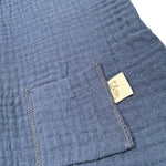 Teddy E Minou Pagliaccetto Mezza Manica Tinta Unita per Neonato E25TU008C0070X BLU TEDDY E MINOU 