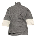 NAICE abito manica lunga tinta unita con collo alto Grigio per Bambina 27254 GRIGIO NAICE 