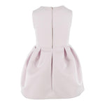 Elisabetta Franchi Abito Tinta Unita con Brillantini E Trasparenze per Bambina EFAB579 LILLA ELISABETTA FRANCHI 