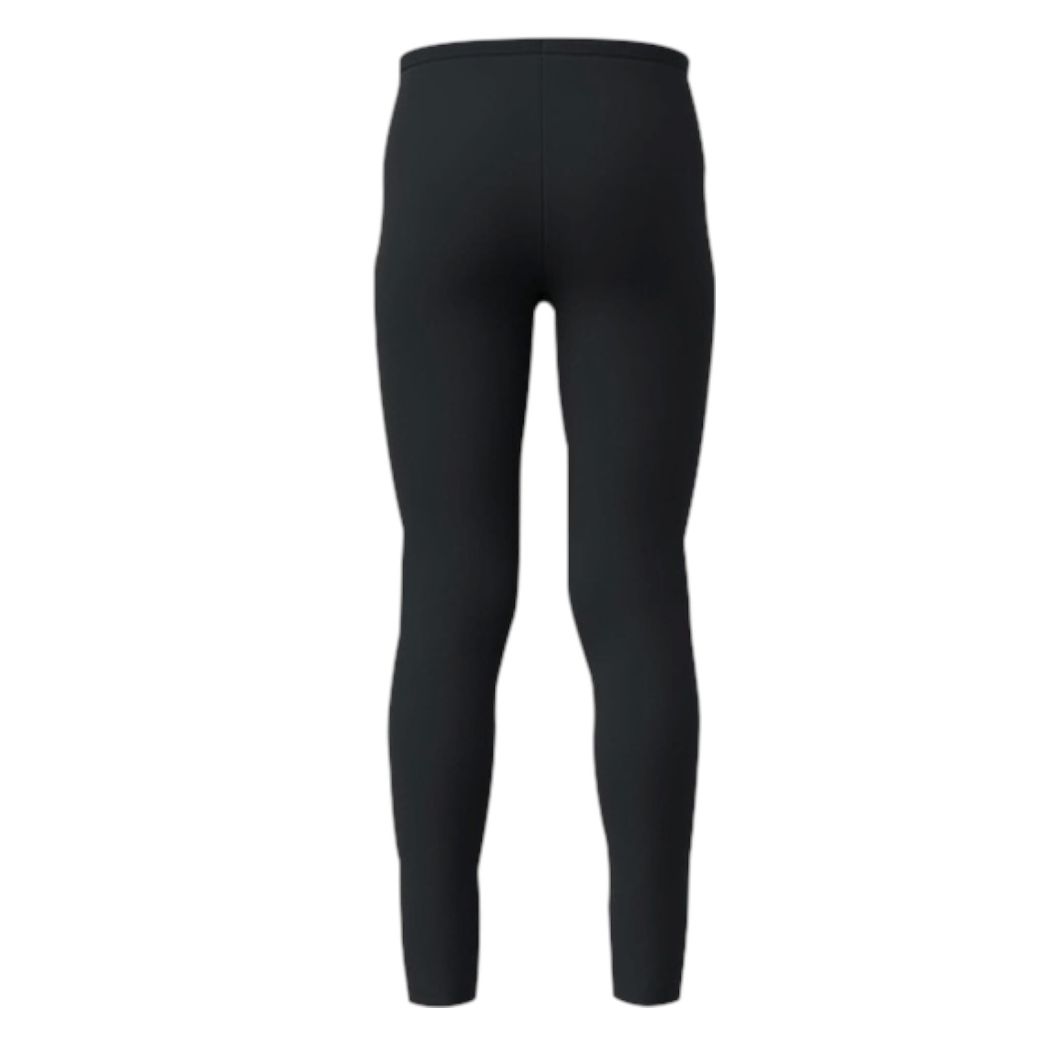 Diesel Leggins Tinta Unita con Logo per Bambina J01253 NERO DIESEL 
