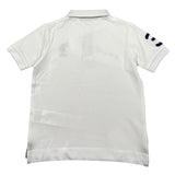 U.S. Polo Assn Polo Mezza Manica Tinta Unita con Logo per Bambino US41597 BIANCO U.S. POLO ASSN 