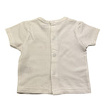 BABYBOL t.shirt mezza manica tinta unita cn logo Bianco per Neonato BDBB BIANCO BABYBOL 