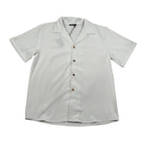 Never Too Camicia tinta unita Mezza Manica Panna per Bambino NT2335R PANNA NEVER TOO 
