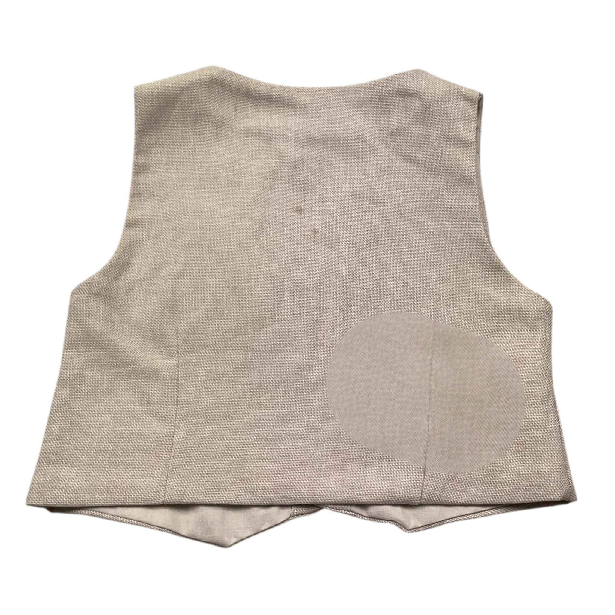 Mayoral Gilet Tinta Unita per Neonato 1394X BEIGE MAYORAL 