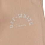 OFF-WHITE pantalone tinta unita modello tuta Rosa per Bambina OGCH006S24 ROSA OFF-WHITE 
