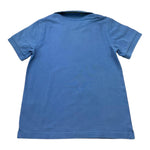 Sun68 Polo Mezza Manica Tinta Unita con Logo per Bambino CPA35301 AZZURRO SUN68 