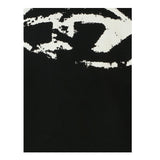 Diesel Felpa Chiusa Girocollo Tinta Unita con Stampa per Bambino J02213X NERO DIESEL 