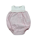 Lalalu' Pagliaccetto Bicolore Giromanica per Neonata PAL010P BIANCO/ROSA LALALU' 