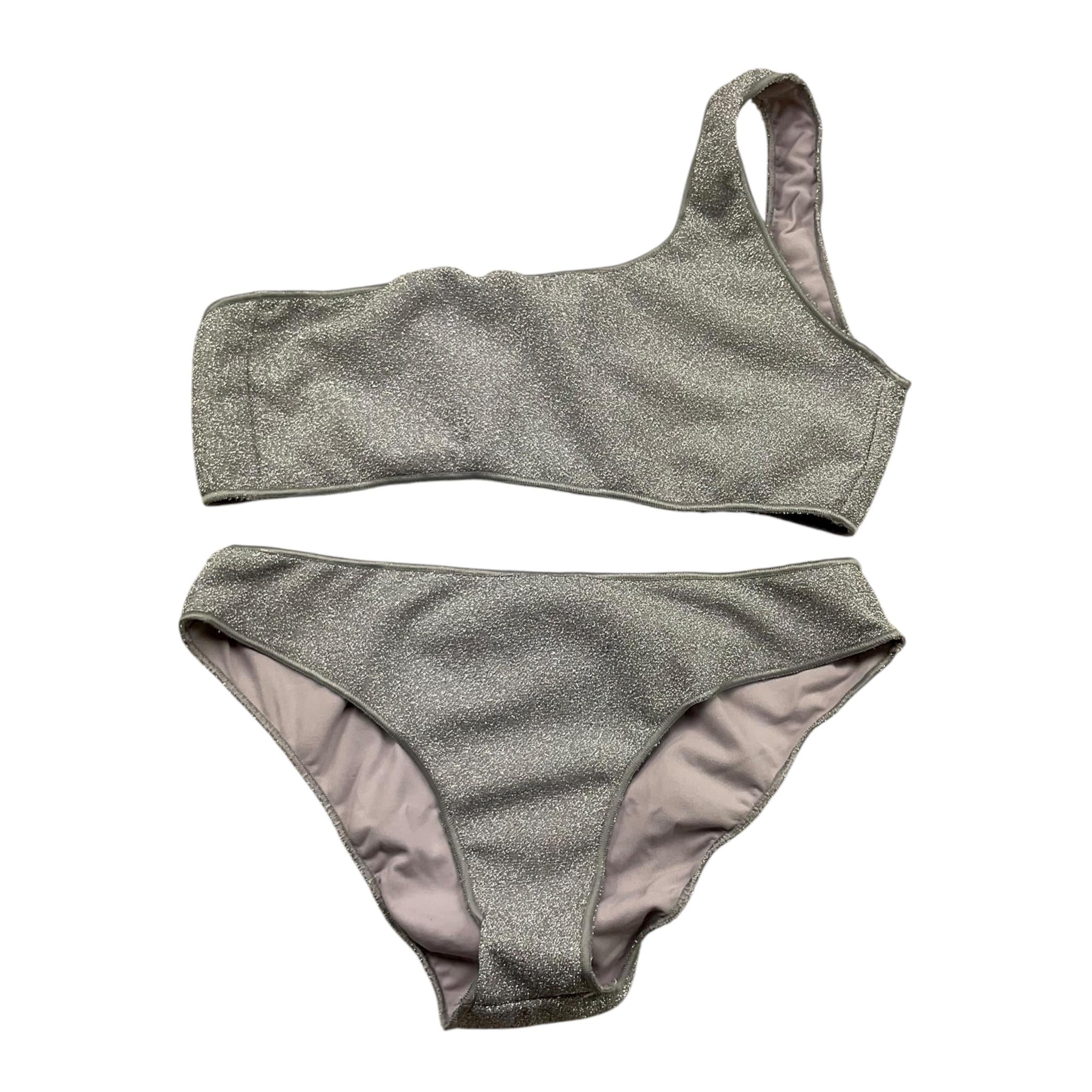 Marc Ellis Costume 2 Pezzi Triangolo-Fascia Tinta Unita per Bambina JMEJBW4749 GRIGIO MARC ELLIS 