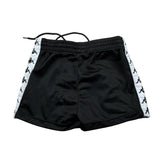 Kappa Short tinta unita con Logo Nero per Bambina 304S7L0 NERO KAPPA 