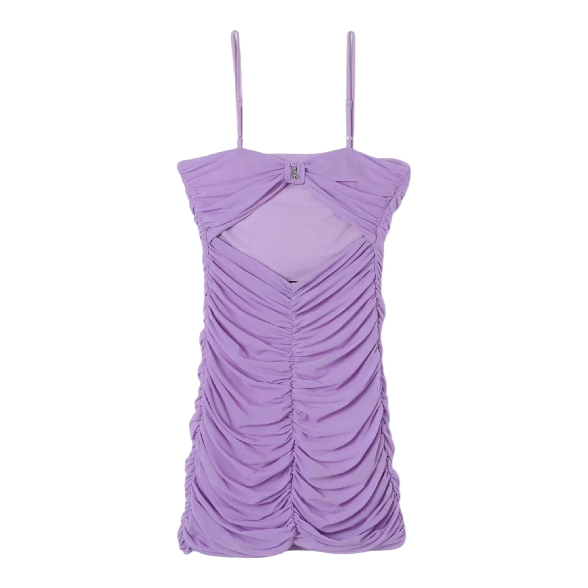 PATRIZIA PEPE abito bretelline tinta unita Lilla per Bambina 7A0503 LILLA PATRIZIA PEPE 