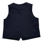 Le Bebe' Gilet Tinta Unita con Bottoni per Neonato LBB4554 BLU LE BEBE' 