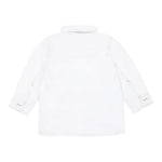 Timberland Camicia Manica Lunga Tinta Unita con Logo per Neonato T60488 BIANCO TIMBERLAND 