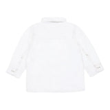 Timberland Camicia Manica Lunga Tinta Unita con Logo per Neonato T60488 BIANCO TIMBERLAND 