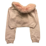 MISS BLUMARINE coprispalle tinta unita con colletto Rosa per Neonata IF3126 ROSA MISS BLUMARINE 