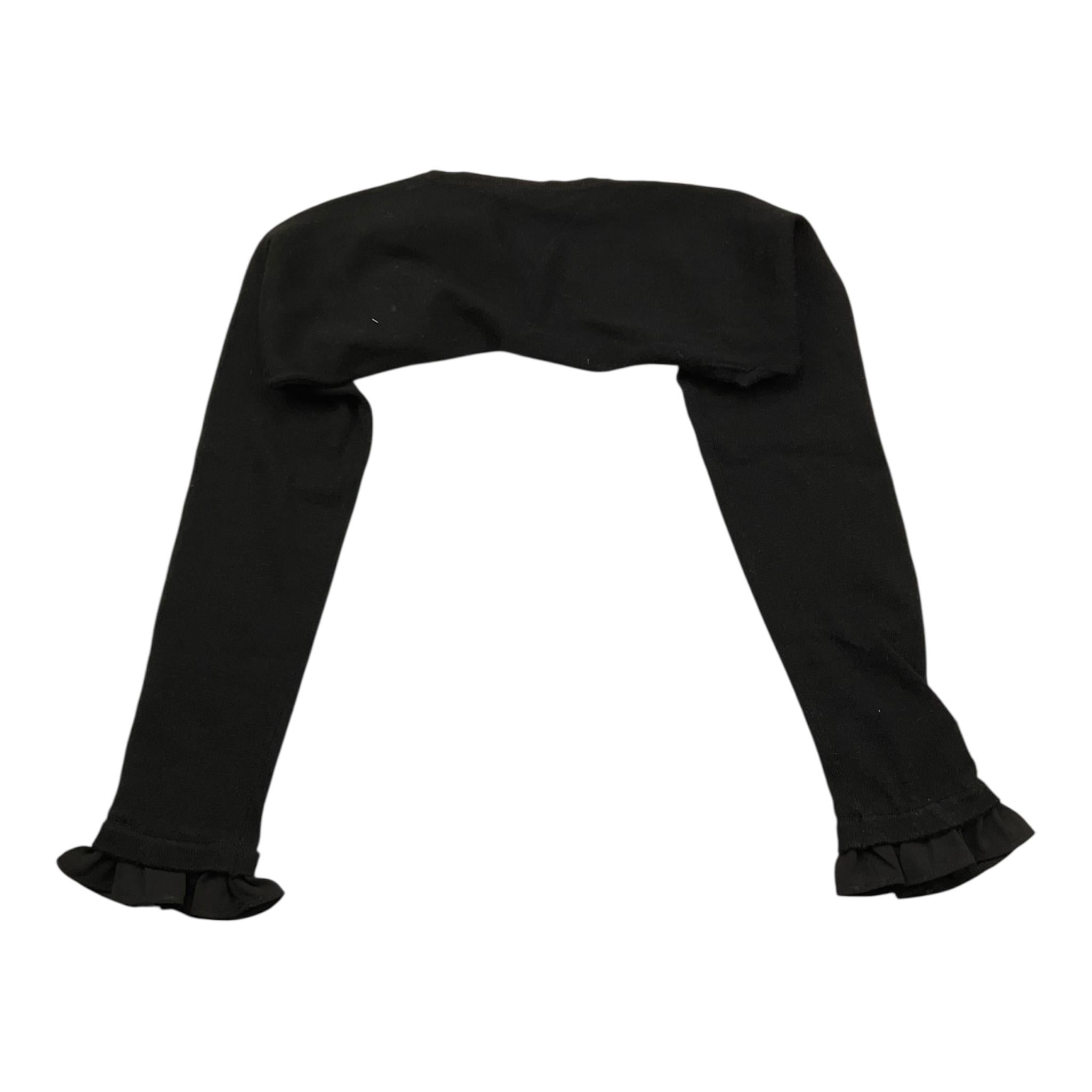 Elisabetta Franchi Coprispalle Tinta Unita per Bambina EFMA25 NERO ELISABETTA FRANCHI 