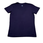 Trussardi T-Shirt Girocollo Tinta Unita con Stampa per Bambino TBP25003TS BLU TRUSSARDI 