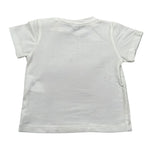 Le Bebe T-Shirt Girocollo Tinta Unita con Stampa per Neonato LBB5012 PANNA LE BEBE 