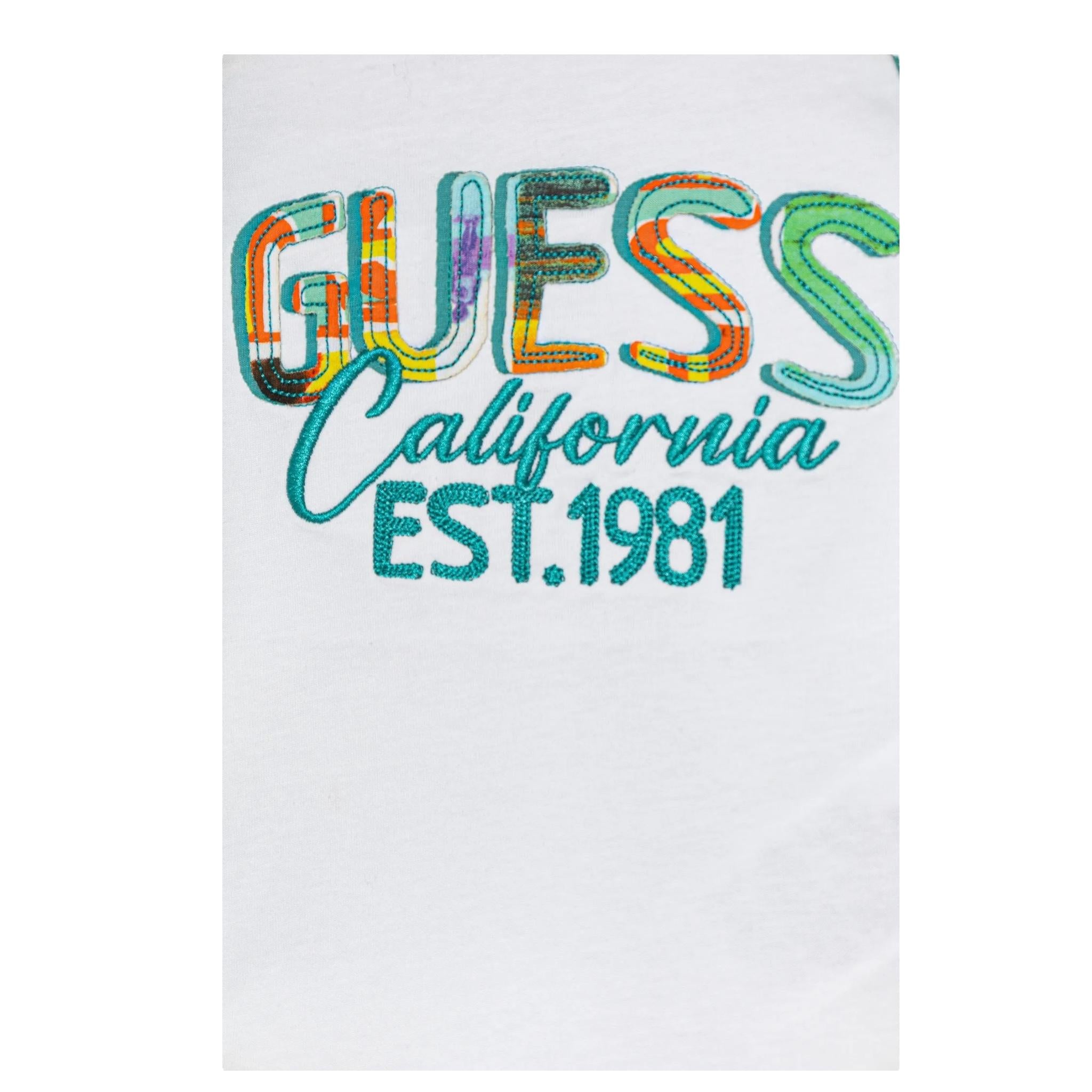 Guess Completo 2 Pezzi Canotta-Bermuda per Neonato I5GG12K8HM4 BIANCO GUESS 