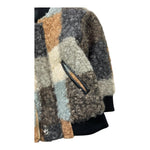 JOHN RICHMOND giubbino tricolore modello teddy con fantasia a quadri e bottoni Beige per Neonato RIA25053GB BEIGE JOHN RICHMOND 