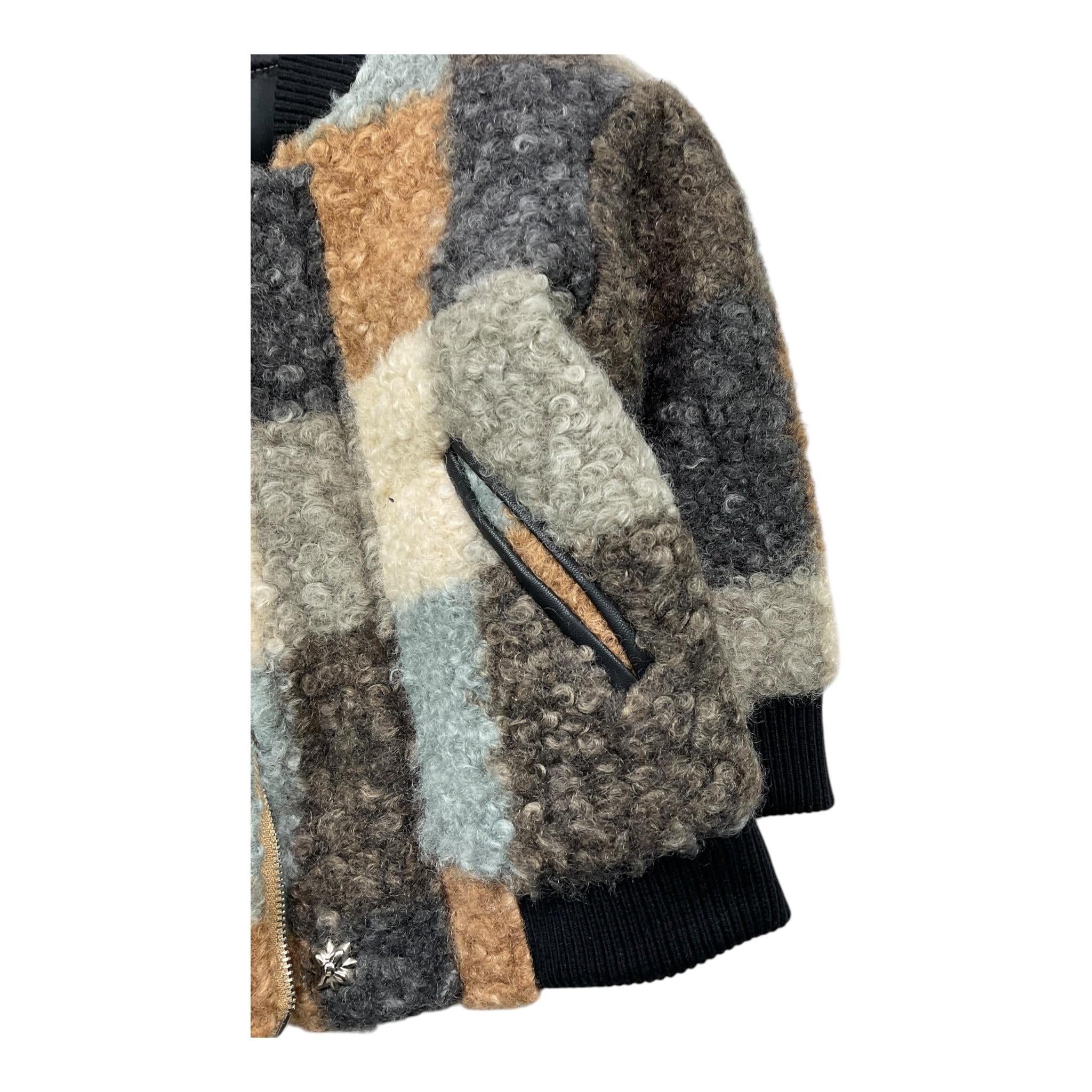 JOHN RICHMOND giubbino tricolore modello teddy con fantasia a quadri e bottoni Beige per Neonato RIA25053GB BEIGE JOHN RICHMOND 