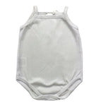 ALICE PI body tinta unita a bretelline Bianco per Neonata BYL11 BIANCO ALICE PI 