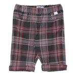 IL GUFO pantalone fantasia quadri con elastico in vita Grigio per Neonata A24PL376W3067 GRIGIO IL GUFO 