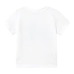 Mayoral T-Shirt Girocollo Tinta Unita con Stampa per Neonato 1063 BIANCO MAYORAL 