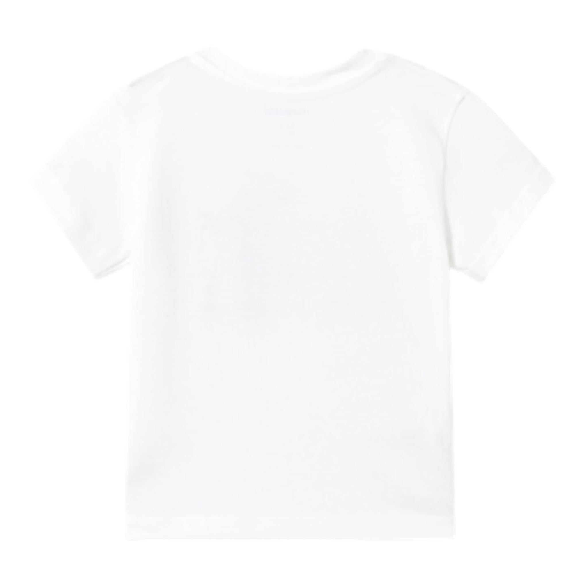 Mayoral T-Shirt Girocollo Tinta Unita con Stampa per Neonato 1063 BIANCO MAYORAL 