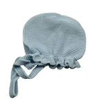 Juliana Cappello Tinta Unita con Laccio per Neonato 25224 AZZURRO JULIANA 