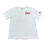 Saint Barth T-Shirt Girocollo Tinta Unita con Stampa per Bambino 00840L BIANCO SAINT BARTH 