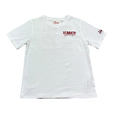 Saint Barth T-Shirt Girocollo Tinta Unita con Stampa per Bambino 00840L BIANCO SAINT BARTH 