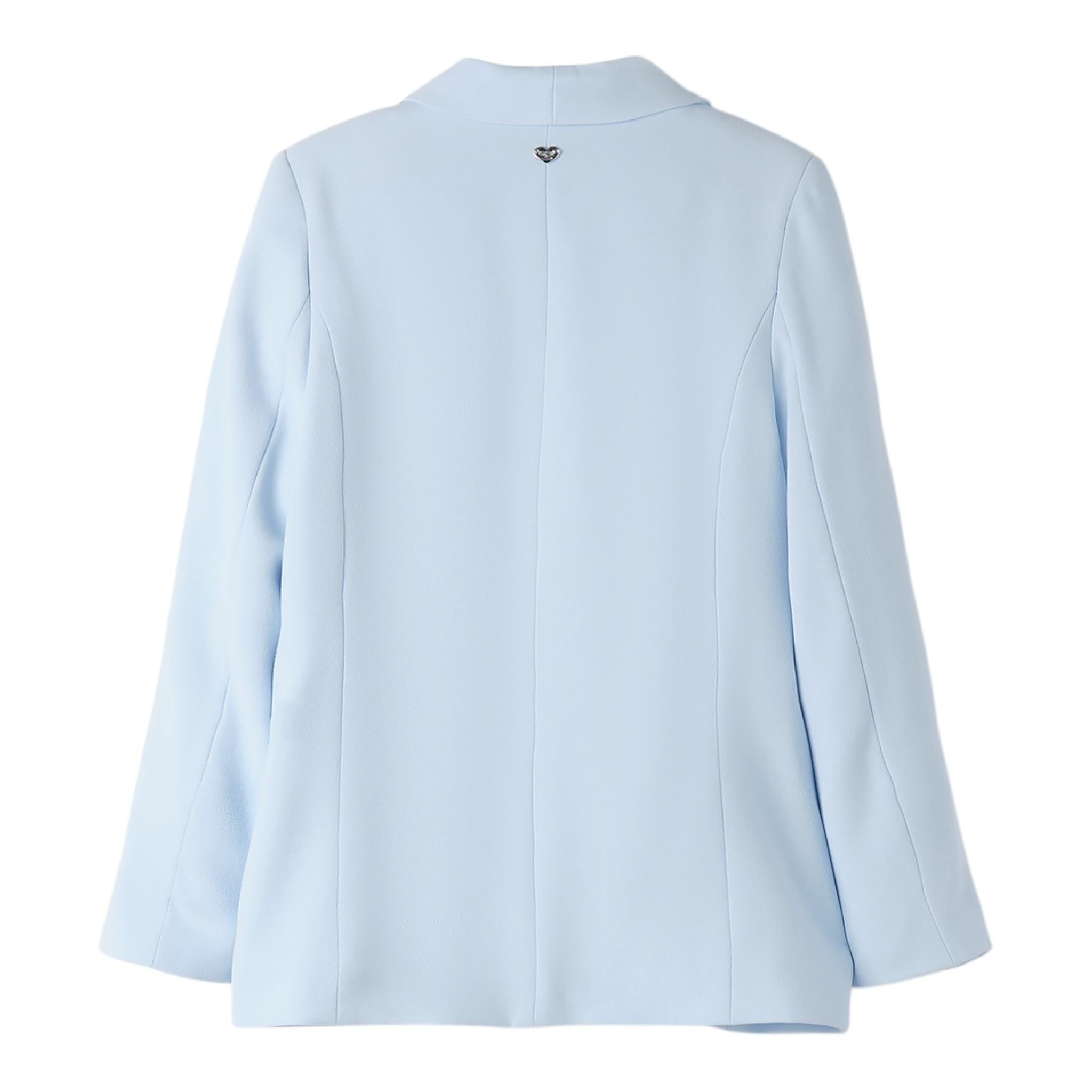 Sarabanda Giacca Tinta Unita con Bottoni per Bambino 0B592X AZZURRO SARABANDA 