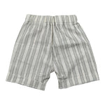 Lalalu' Bermuda Tinta Unita con Fantasia A Righe per Bambino BML50PBX PANNA LALALU' 