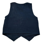 Name.It Gilet tinta unita Blu per Neonato 13200202N BLU NAME.IT 