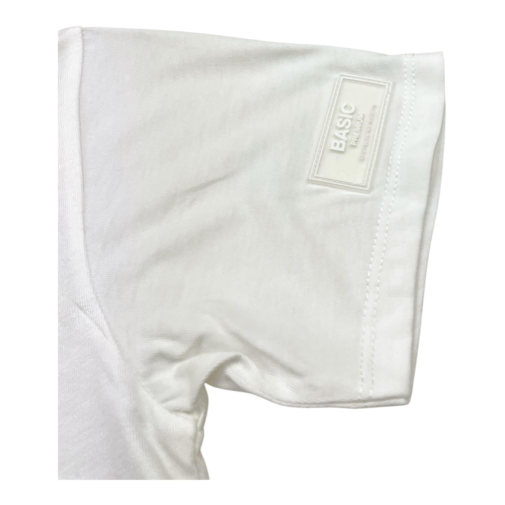 PAOLO PECORA t-shirt tinta unita girocollo Bianco per Bambino PP3822 BIANCO PAOLO PECORA 