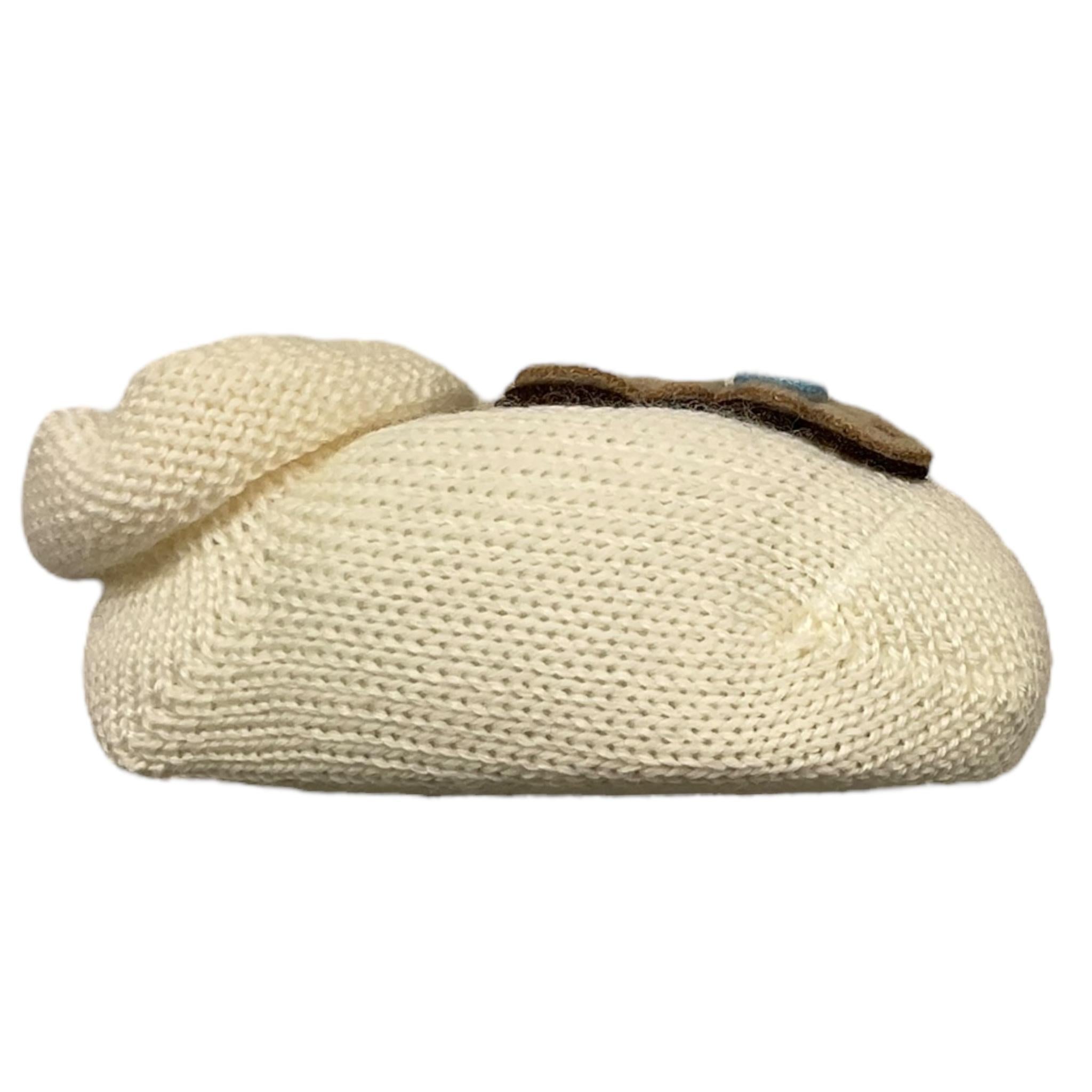 STORY LORIS babbucce tinta unita con orso Panna per Neonato 2835 PANNA STORY LORIS 