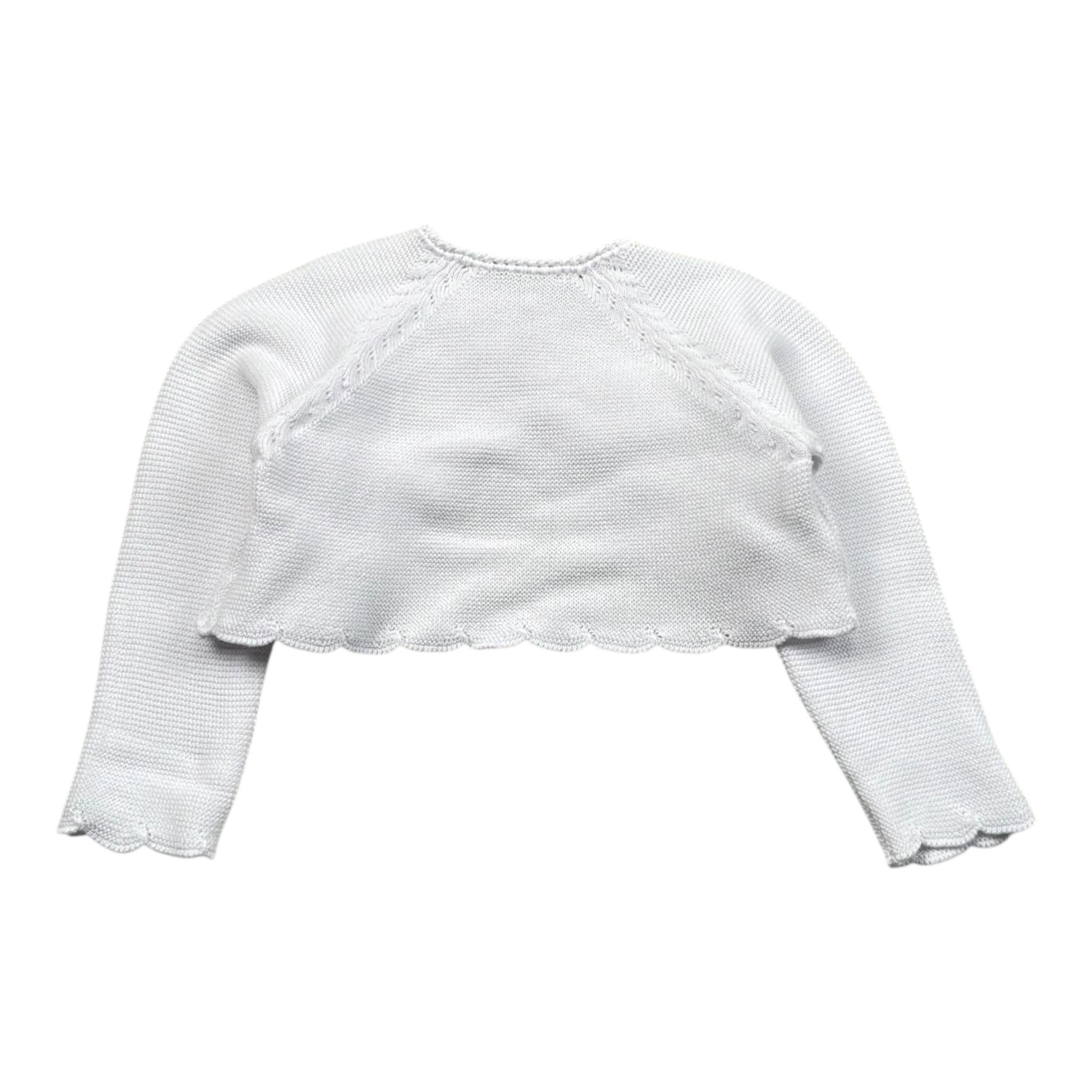 Le Coconne Coprispalle Tinta Unita per Neonata LCN2431 BIANCO LE COCONNE 