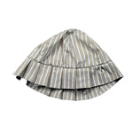Le Bebe Cappello Tinta Unita Fantasia A Righe per Bambina LBG5915J BEIGE LE BEBE 