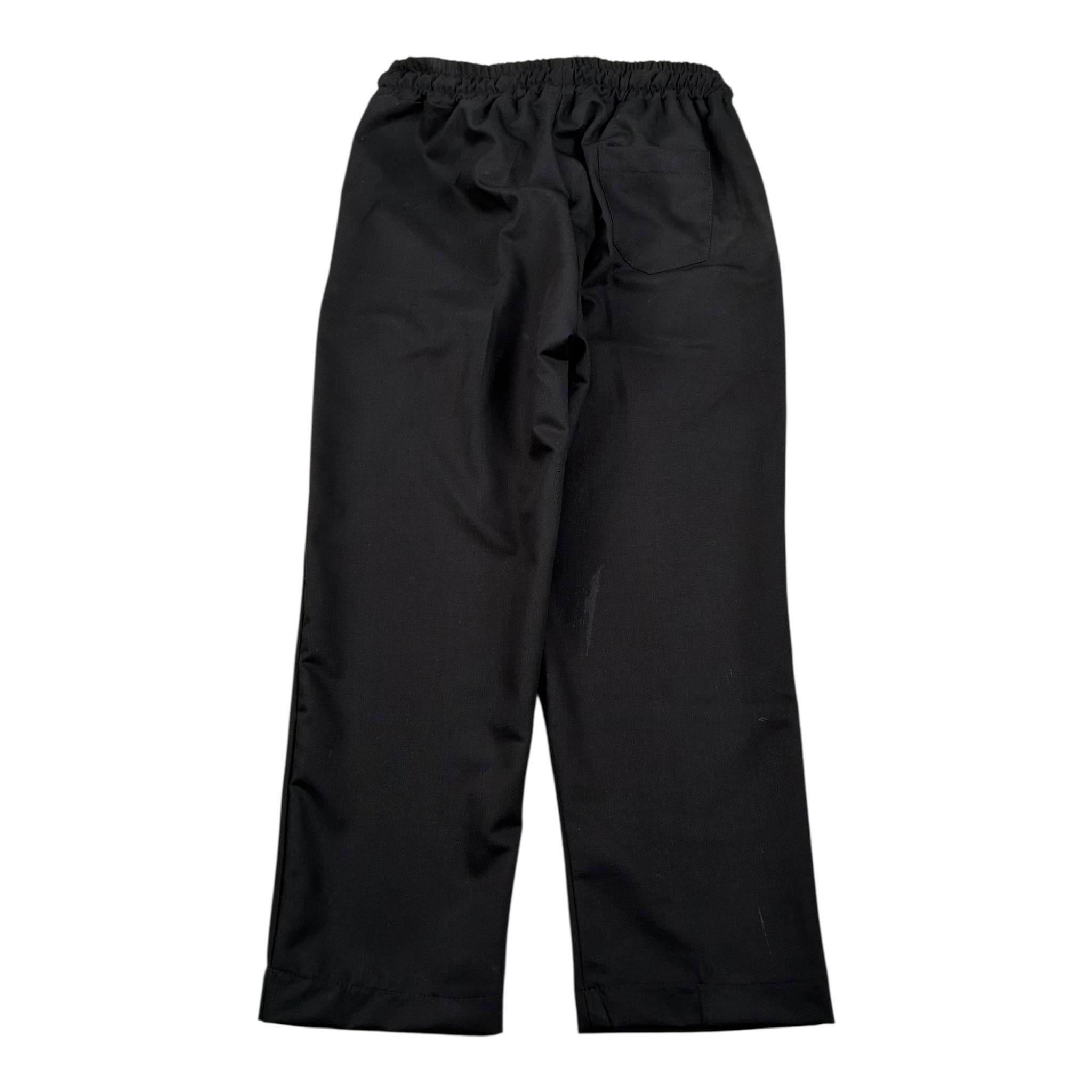 Duepuntozero Pantalone Tinta Unita con Elastico In Vita per Bambino PTB025 NERO DUEPUNTOZERO 